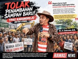 Sudarsono Bersama Ratusan Warga Tolak Penambahan Sampah di TPAS Karangrejo