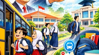 PENDIDIKAN GRATIS HARUS JAMIN TRANSPORTASI SISWA