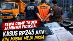 Tak Lagi di Penyidik, Tersangka Fidusia Rp245 Juta Kini Ditahan di Lapas Metro