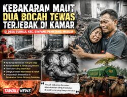 Dua Bersaudara Tewas Terjebak Kebakaran Rumah di Mesuji, Ditemukan Saling Berpelukan