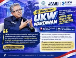 JMSI dan Dewan Pers Bersinergi Tingkatkan Kompetensi Wartawan Melalui UKW