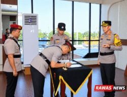 Kompol Regan Kusuma Wardani Resmi Jabat Kasat Reskrim Polresta Bandar Lampung