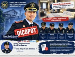 Lima Pejabat Lapas Cibinong Dicopot Buntut Temuan Hunian Mewah Bak Apartemen