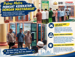 Polres Metro Perkuat Kedekatan dengan Warga Lewat Salat Subuh Berjamaah