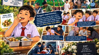 Tragedi di Tengah Program MBG, Siswa SD Tewas Diduga Tersedak Kelengkeng