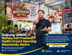 Wakil Wali Kota Metro Dukung UMKM, Warmindo Metro Resmi Dibuka