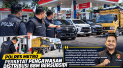 Polres Metro Bongkar Dugaan Pelangsiran BBM Subsidi, Lima Mobil Jadi Sasaran Pemeriksaan